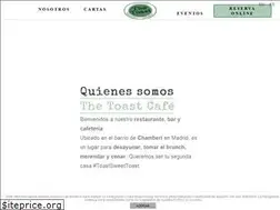 Sites similar to thetoastcafe.es