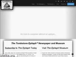 Sites similar to thetombstoneepitaph.com