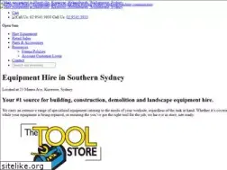 Sites similar to thetoolstorehire.com.au