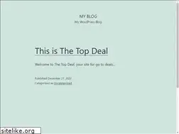 Sites similar to thetopdeal.com