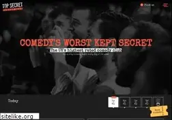 Sites similar to thetopsecretcomedyclub.co.uk