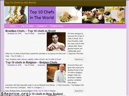 Sites similar to thetoptenchefs.com