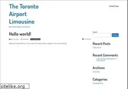 Sites similar to thetorontoairportlimousine.com