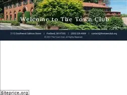 Sites similar to thetownclub.org