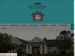 Sites similar to thetraditionapts.com