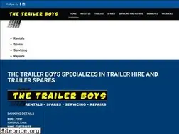 Sites similar to thetrailerboys.co.za