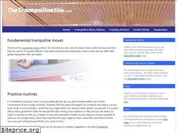 Sites similar to thetrampolinesite.com