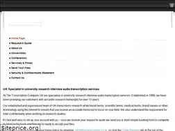 Sites similar to thetranscription.co.uk