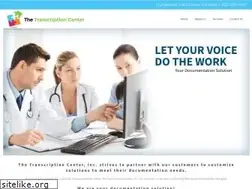 Sites similar to thetranscriptioncenter.com