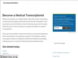 Sites similar to thetranscriptionist.com