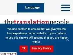Sites similar to thetranslationpeople.com
