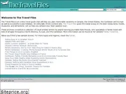 Sites similar to thetravelfiles.com