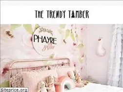 Sites similar to thetrendytimber.com