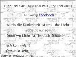 Sites similar to thetrial.de