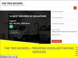Sites similar to thetriomovers.com.sg