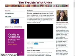Sites similar to thetroublewithunity.com