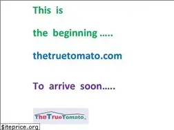 Sites similar to thetruetomato.com