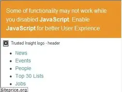 Sites similar to thetrustedinsight.com