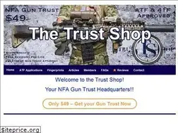 Sites similar to thetrustshop.net