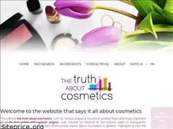 Sites similar to thetruthaboutcosmetics.com