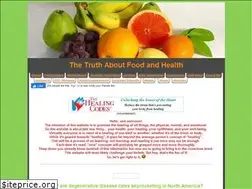 Sites similar to thetruthaboutfoodandhealth.com
