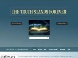 Sites similar to thetruthstandsforever.com