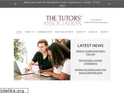 Sites similar to thetutorsassociation.org.uk
