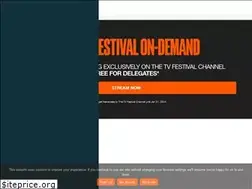 Sites similar to thetvfestival.com