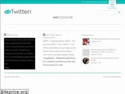 Sites similar to thetwitten.com