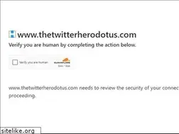 Sites similar to thetwitterherodotus.com