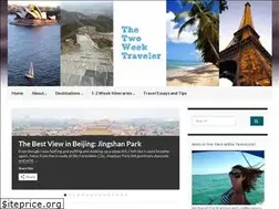 Sites similar to thetwoweektraveler.com