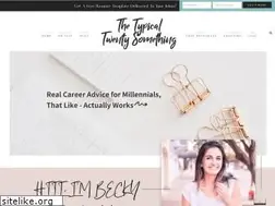Sites similar to thetypicaltwentysomething.com