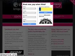 Sites similar to thetyrecompany.co.uk