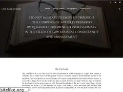 Sites similar to theuaejurist.com