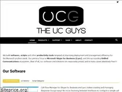 Sites similar to theucguys.com