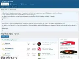 Sites similar to theukbettingforum.co.uk