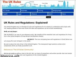 Sites similar to theukrules.co.uk