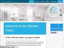 Sites similar to theultimateclean.com.au