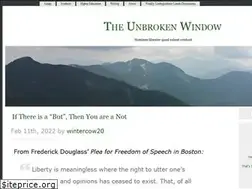 Sites similar to theunbrokenwindow.com