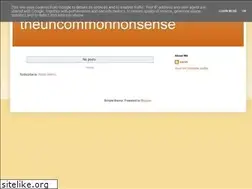 Sites similar to theuncommonnonsense.blogspot.com
