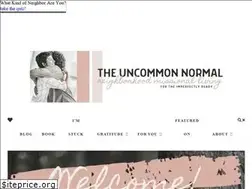 Sites similar to theuncommonnormal.com