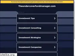 Sites similar to theundercoverfundmanager.com