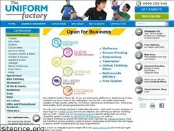 Sites similar to theuniformfactory.co.nz