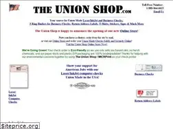 Sites similar to theunionshop.com