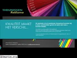 Sites similar to theunissen-reklame.nl