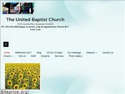 Sites similar to theunitedbaptchurch.org