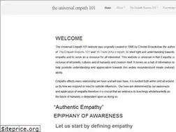 Sites similar to theuniversalempath101.com