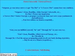 Sites similar to theuniversalprayer.com