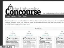 Sites similar to theuniversityconcourse.com