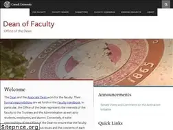 Sites similar to theuniversityfaculty.cornell.edu